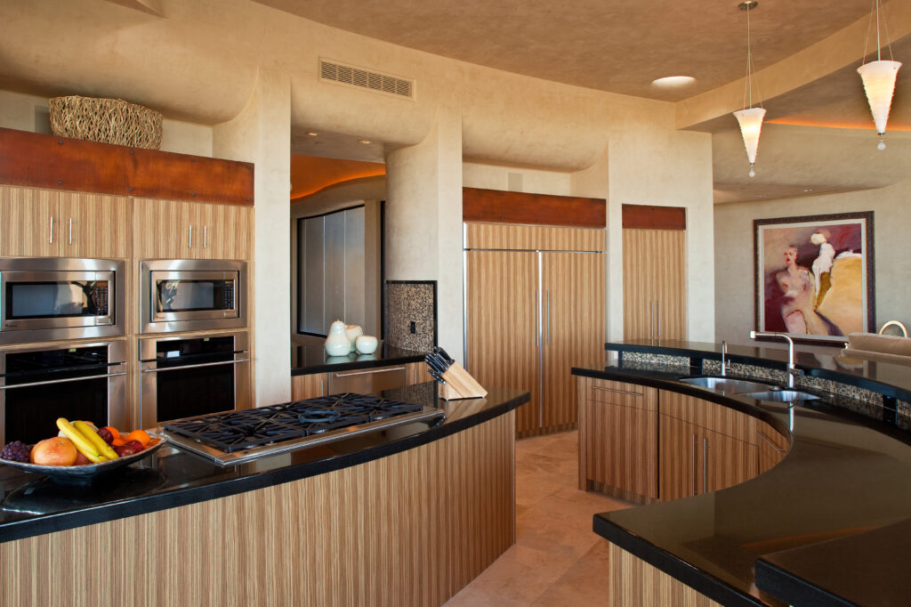 The Phil Nichols Company | Contemporary Southwest | Kitchen with Double Island