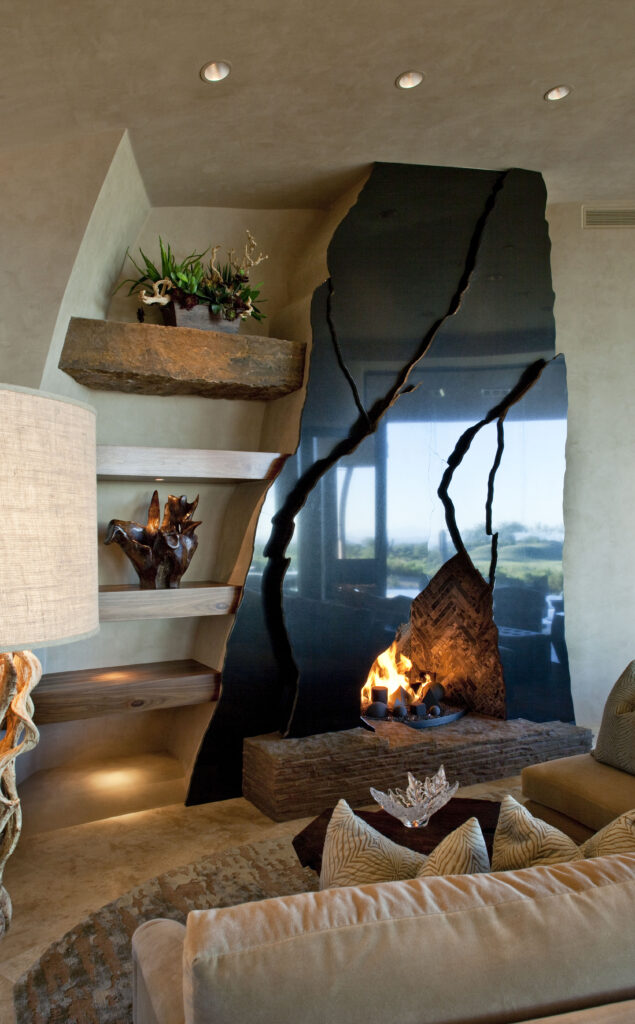 The Phil Nichols Company | Contemporary Southwest | Fireplace