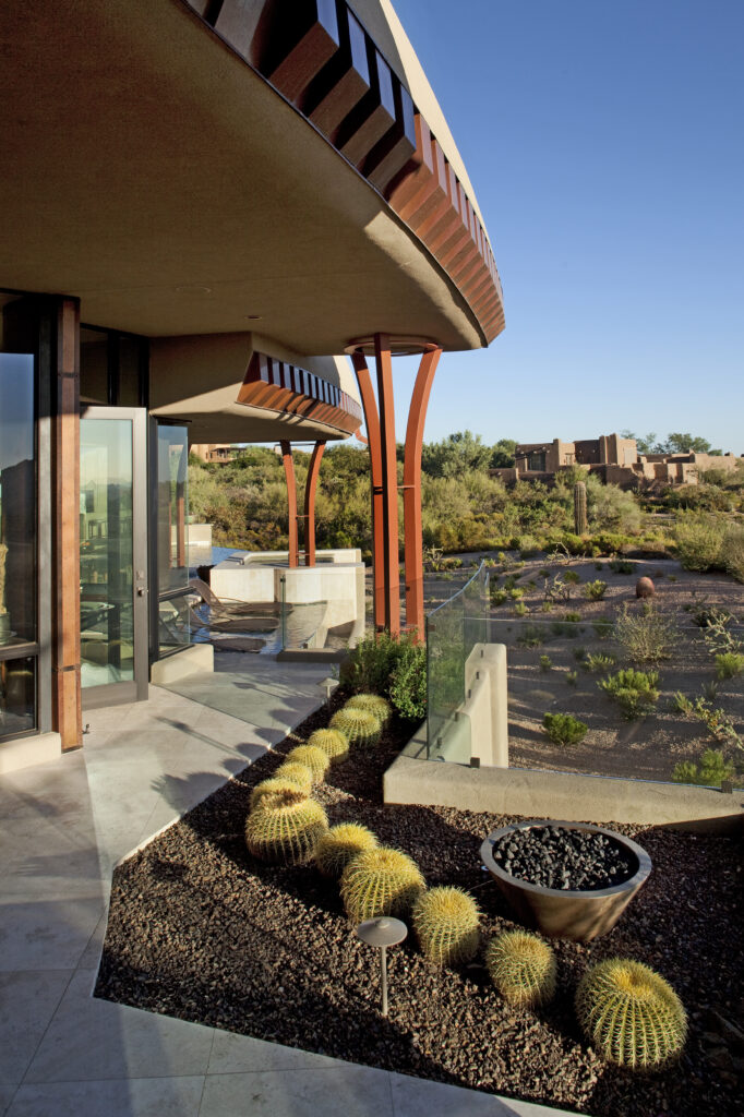 The Phil Nichols Company | Contemporary Southwest | Backyard View