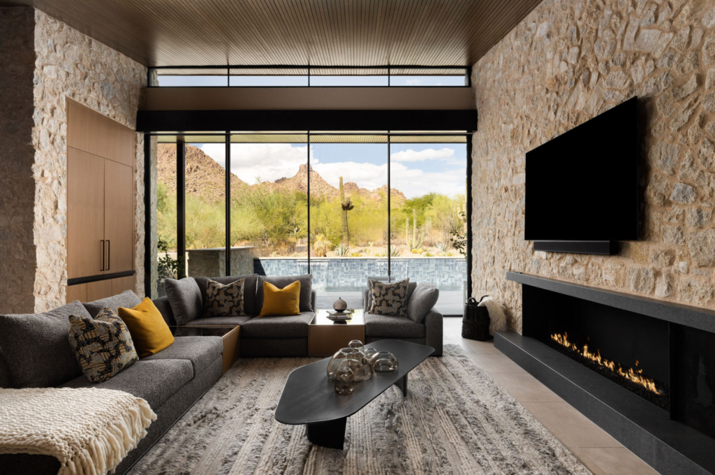 The Phil Nichols Company | Modern Desert Oasis | Living Room