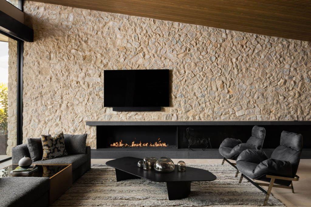 The Phil Nichols Company | Modern Desert Oasis | TV Living Room