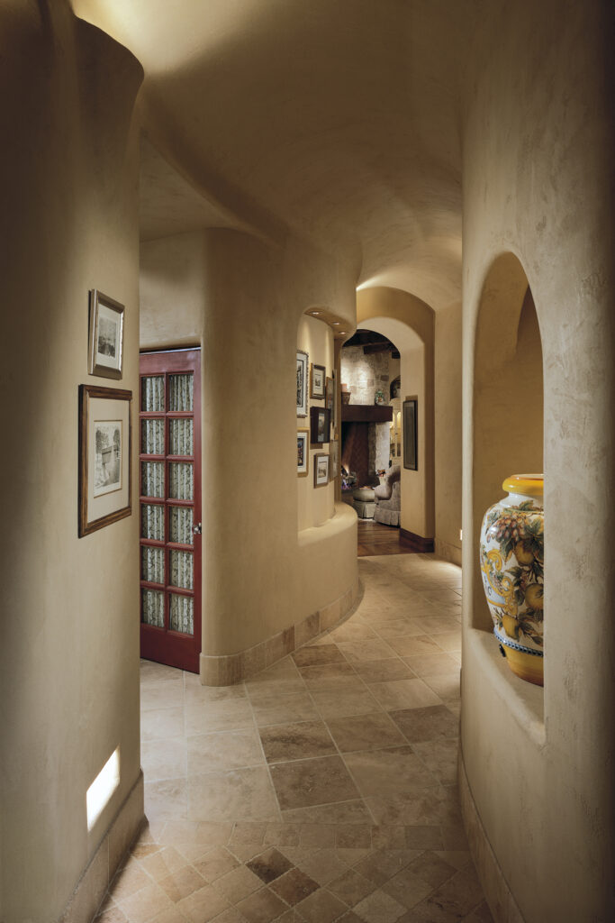 The Phil Nichols Company | Tuscan Estate | Hallway