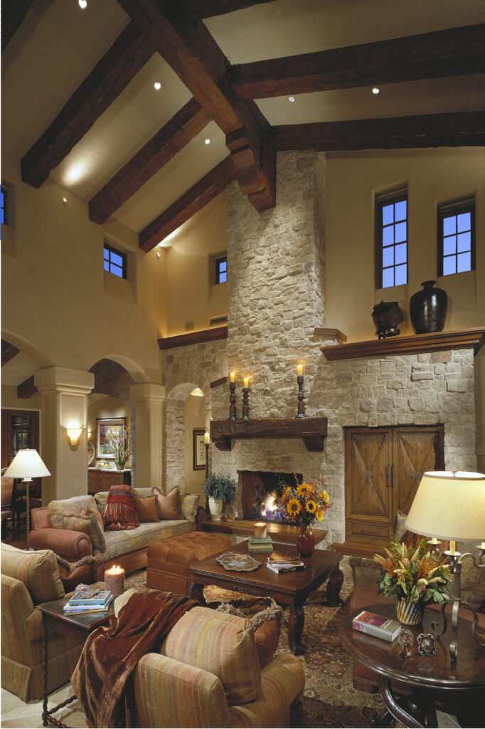The Phil Nichols Company | Tuscan Estate | Living Room