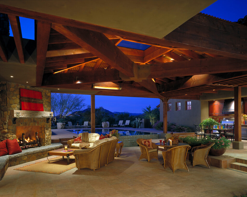 The Phil Nichols Company | Desert Ranch | Covered Patio