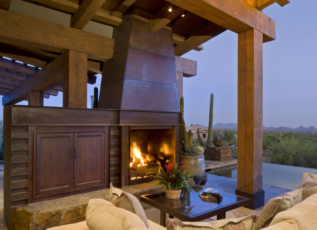 The Phil Nichols Company | Desert Lodge | Outdoor Sitting Area