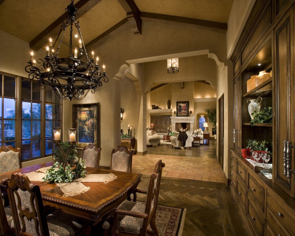 The Phil Nichols Company | Tuscan Farmhouse | Dining Room