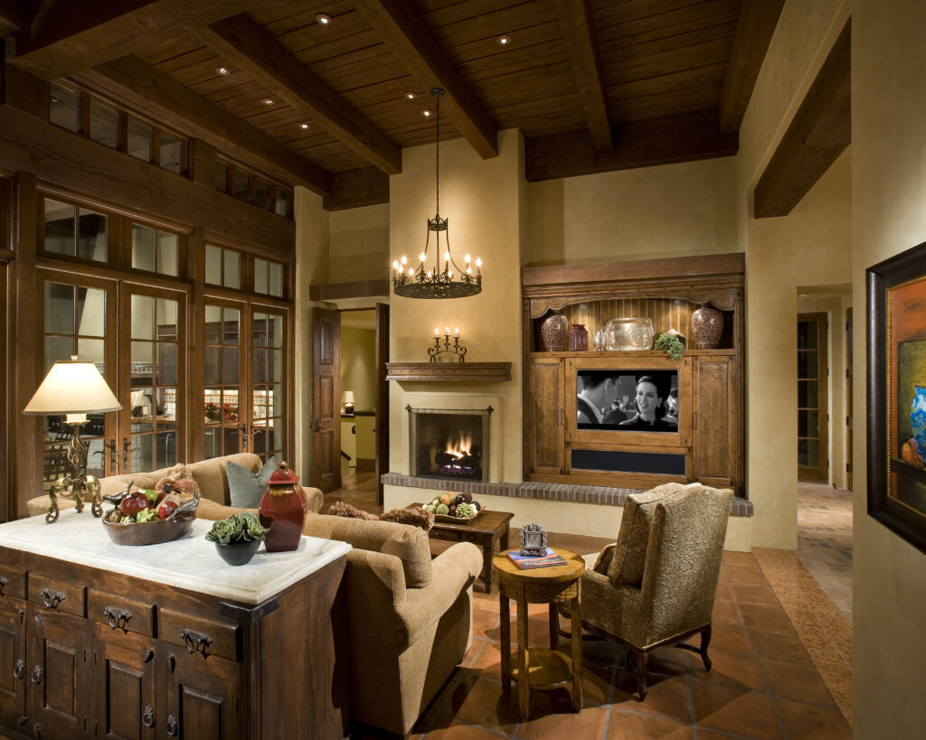The Phil Nichols Company | Extravagant Hacienda | Living Room