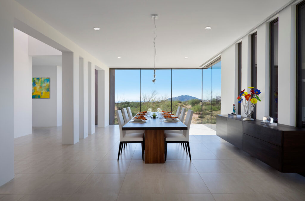 The Phil Nichols Company | Contemporary Home | Dining Room