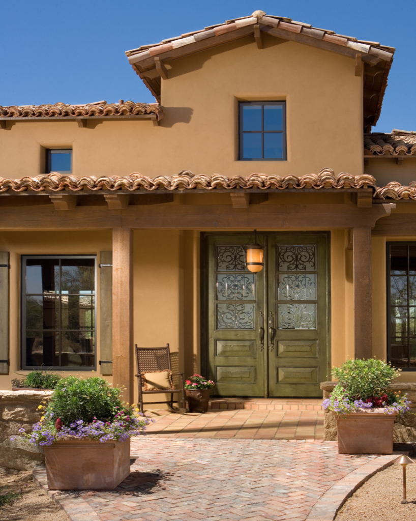 The Phil Nichols Company | Tuscan Farmhouse | Front Door